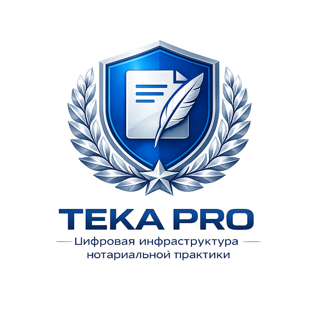 TEKA Pro — Цифровая инфраструктура нотариальной практики